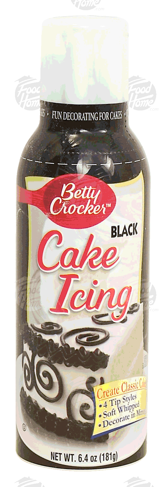 Betty Crocker  black decorating icing, 4 design tips Full-Size Picture